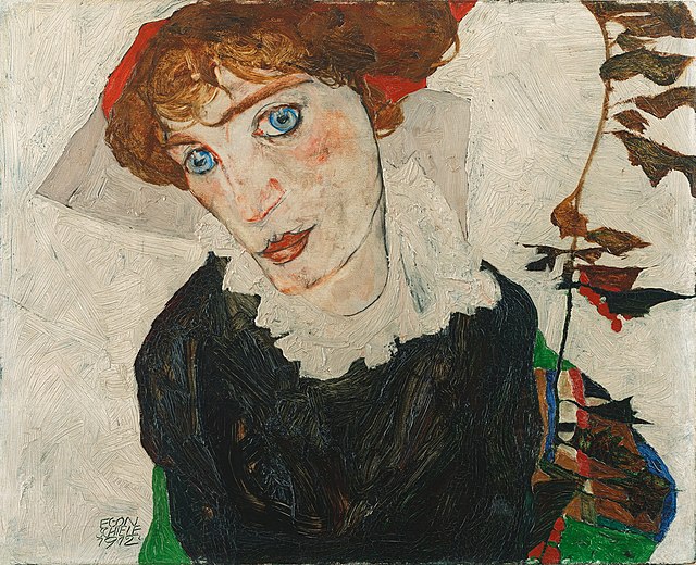 Egon Schiele- portrait of Wally