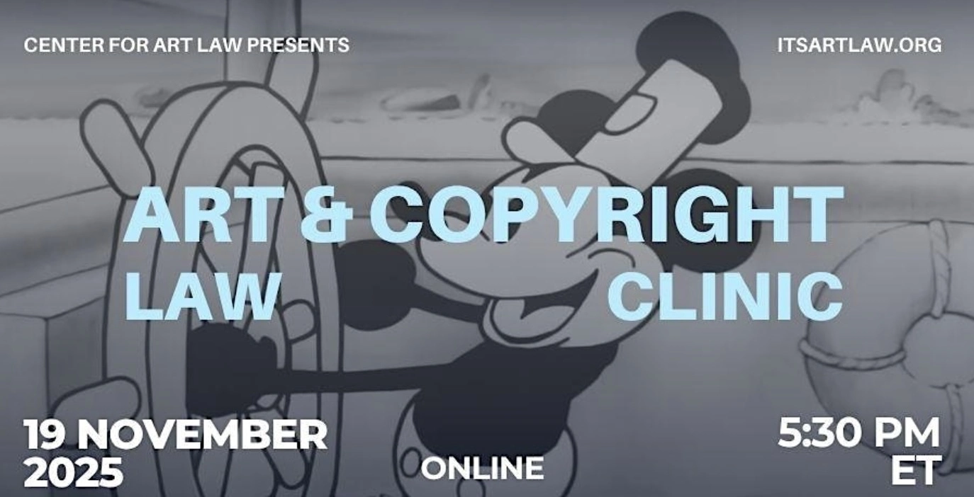 Art and Copyright Law Clinic 11 19 2025