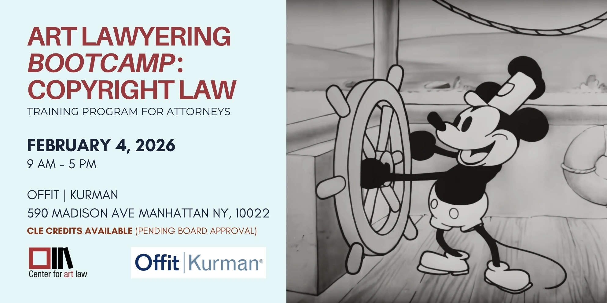 Center for art law copyright bootcamp 2 4 26